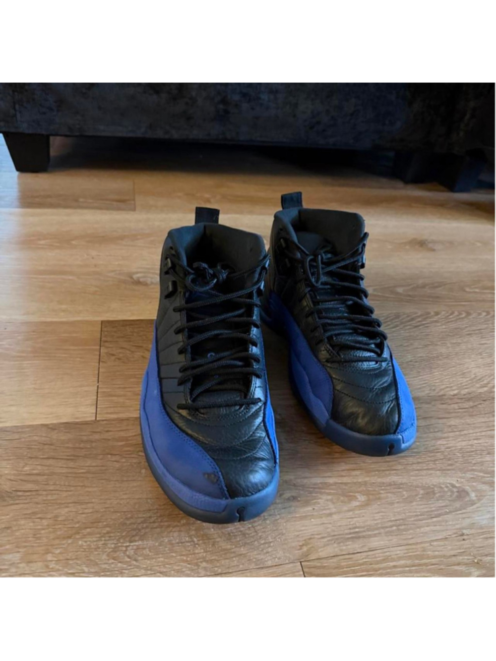 Jordan 12 Retro "Game Royal" black/blue sneakers size US 10 #basketball #retro